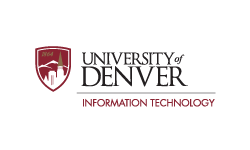 u of denver logo